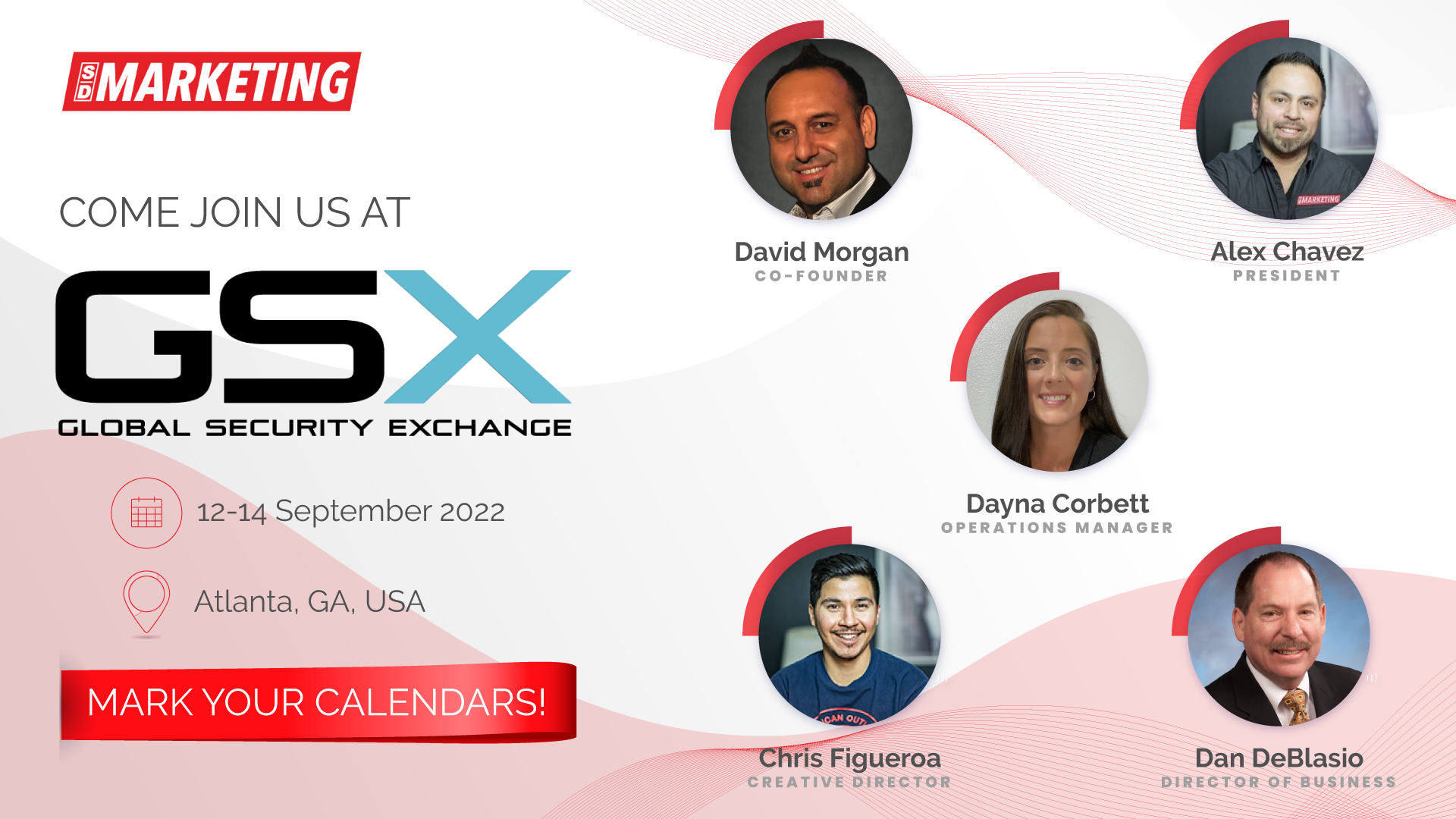 Schedule a meeting GSX 2022 SD Marketing